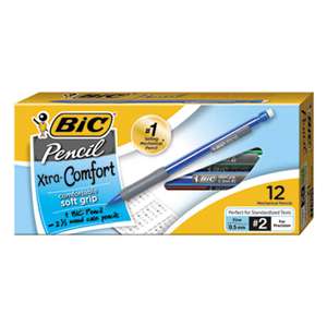 BIC CORP. Xtra-Comfort Mechanical Pencil, .5mm, Assorted, Dozen