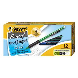 BIC CORP. Xtra-Comfort Mechanical Pencil, .7mm, Assorted, Dozen