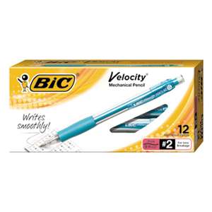 BIC CORP. Velocity Original Mechanical Pencil, .9mm, Turquoise