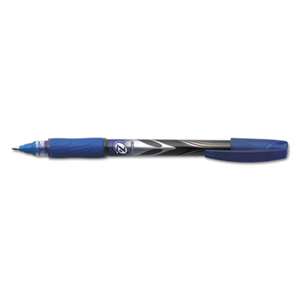 BIC CORP. Z4+ Roller Ball Stick Pen, Blue Ink, .7mm, Fine, Dozen