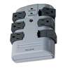 BELKIN COMPONENTS Pivot Plug Surge Protector, 6 Outlets, 1080 Joules, Gray