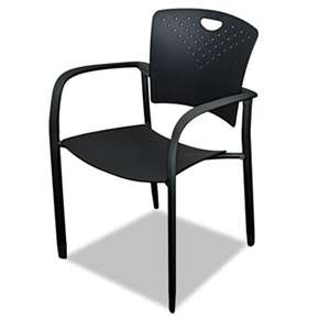 BALT INC. Oui Stack Chair, Polypropylene Back/seat, 2 Chairs/Carton