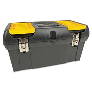 STANLEY BOSTITCH Series 2000 Toolbox w/Tray, Two Lid Compartments