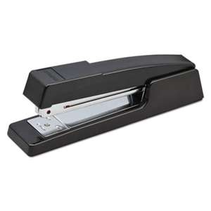 STANLEY BOSTITCH B440 Executive Half Strip Stapler, 20-Sheet Capacity, Black