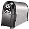 STANLEY BOSTITCH SuperPro Glow Commercial Electric Pencil Sharpener, Black/Silver