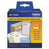 BROTHER INTL. CORP. Die-Cut Multipurpose Labels, 0.66" x 2-1/10", White, 400/Roll