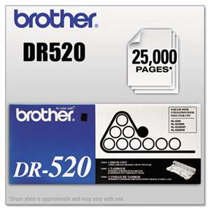 BROTHER INTL. CORP. DR520 Drum Unit, Black