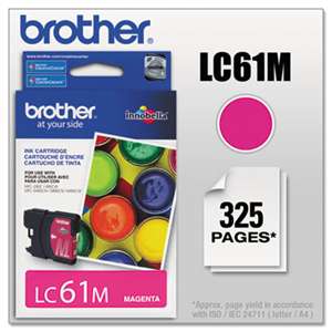 BROTHER INTL. CORP. LC61M Innobella Ink, Magenta