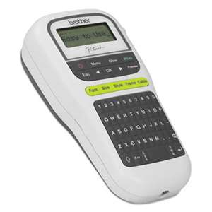 PT-H110 Easy Portable Label Maker, 2 Lines, 4.5 x 6.13 x 2.5