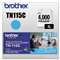 BROTHER INTL. CORP. TN115C High-Yield Toner, Cyan