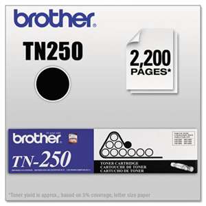 BROTHER INTL. CORP. TN250 Toner, Black