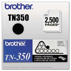 BROTHER INTL. CORP. TN350 Toner, Black