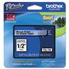 Brother P-Touch TZE131 TZe Standard Adhesive Laminated Labeling Tape, 1/2w, Black on Clear