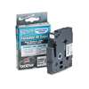 Brother P-Touch TZEFX231 TZe Flexible Tape Cartridge for P-Touch Labelers, 1/2in x 26.2ft, Black on White