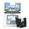 Brother P-Touch TZEN201 TZ Super-Narrow Non-Laminated Tape for P-Touch Labeler, 1/8w, Black on White
