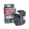 Brother P-Touch TZES261 TZ Extra-Strength Adhesive Laminated Labeling Tape, 1-1/2w, Black on White