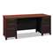 BUSH INDUSTRIES Enterprise Collection 72W Double Pedestal Desk, Harvest Cherry (Box 2 of 2)