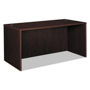 BASYX BL Laminate Series Rectangular Desk Shell, 60w x 30w x 29h, Mahogany