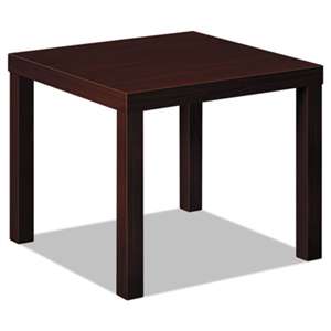 BASYX Laminate Occasional Table, 24w x 24d x 20h, Mahogany