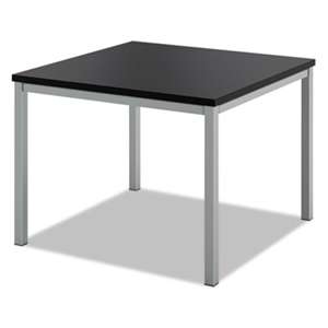 BASYX Occasional Corner Table, 24w x 24d, Black