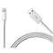 CASELOGIC Apple Lightning Cable, 10 ft, White