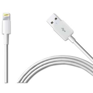 CASELOGIC Apple Lightning Cable, 10 ft, White