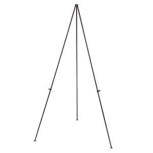 BI-SILQUE VISUAL COMMUNICATION PRODUCTS INC Instant Easel, 61 1/2", Black, Steel, Lightweight