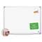 BI-SILQUE VISUAL COMMUNICATION PRODUCTS INC Earth Easy-Clean Dry Erase Board, White/Silver, 18x24