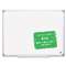 BI-SILQUE VISUAL COMMUNICATION PRODUCTS INC Earth Easy-Clean Dry Erase Board, 48 x 72, Aluminum Frame