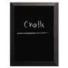 BI-SILQUE VISUAL COMMUNICATION PRODUCTS INC Kamashi Chalk Board, 48 x 36, Black Frame