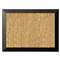 BI-SILQUE VISUAL COMMUNICATION PRODUCTS INC Natural Cork Bulletin Board, 24x18, Cork/Black