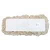 BOARDWALK Industrial Dust Mop Head, Hygrade Cotton, 18w x 5d, White