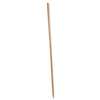 BOARDWALK Metal Tip Threaded Hardwood Broom Handle, 1 1/8 dia x 60, Natural