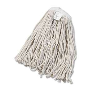 BOARDWALK Cut-End Wet Mop Head, Cotton, No. 20, White