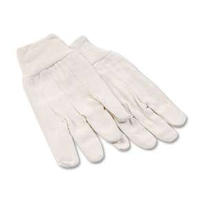 BOARDWALK 8 oz Cotton Canvas Gloves, Large, 12 Pairs