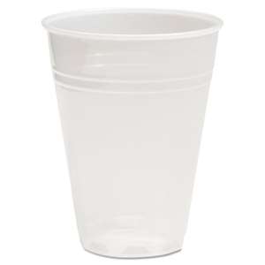 BOARDWALK Translucent Plastic Cold Cups, 7oz, 100/Pack