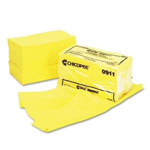 Chix 0911 Masslinn Dust Cloths, 24 x 24, Yellow, 25/Bag, 4 Bags/Carton