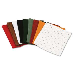 THE CHENILLE KRAFT COMPANY One Pound Felt Sheet Pack, Rectangular, 9 x 12, Assorted Colors