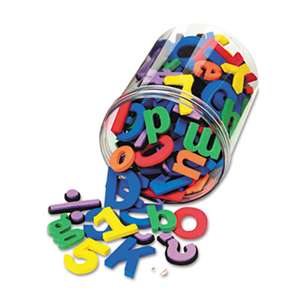 THE CHENILLE KRAFT COMPANY Wonderfoam Magnetic Alphabet Letters, Assorted Colors. 105/Pack