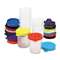 Chenille Kraft 5100 No-Spill Paint Cups, 10/Set