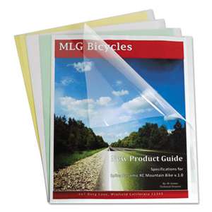 C-LINE PRODUCTS, INC Report Covers, Economy Vinyl, Clear, 8 1/2 x 11, 100/BX