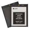 C-LINE PRODUCTS, INC Shop Ticket Holders, Stitched, One Side Clear, 50", 8 1/2 x 11, 25/BX