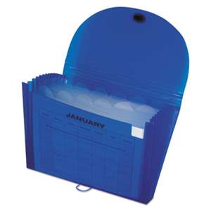 C-LINE PRODUCTS, INC Specialty Expanding Files, Letter, 13-Pocket, Blue