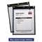 C-LINE PRODUCTS, INC Heavy-Duty Super Heavyweight Plus Shop Ticket Holders, Black, 9 x 12, 15/BX