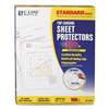 C-LINE PRODUCTS, INC Standard Weight Polypropylene Sheet Protector, Clear, 2", 11 x 8 1/2, 100/BX