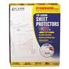 C-LINE PRODUCTS, INC Standard Weight Polypropylene Sheet Protector, Non-Glare, 2", 11 x 8 1/2, 50/BX