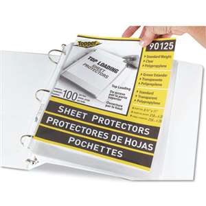 C-LINE PRODUCTS, INC Top-Load Polypropylene Sheet Protectors, Standard, Letter, Clear, 2", 100/Box