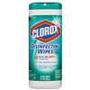 CLOROX SALES CO. Disinfecting Wipes, 7 x 8, Fresh Scent, 35/Canister