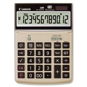 CANON USA, INC. TS1200TG Desktop Calculator, 12-Digit LCD