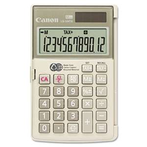 CANON USA, INC. LS154TG Handheld Calculator, 12-Digit LCD